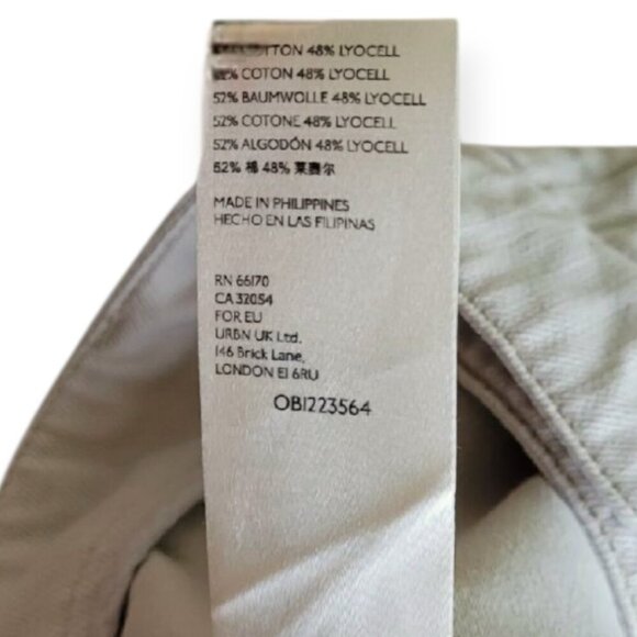 Anthropologie Porter Khaki Cropped Pants 8 - Picture 14 of 16